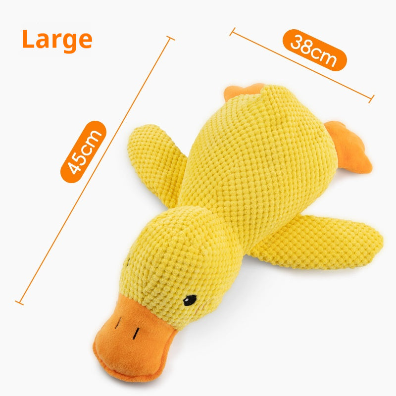 Dog Calming Plush Duck Toy