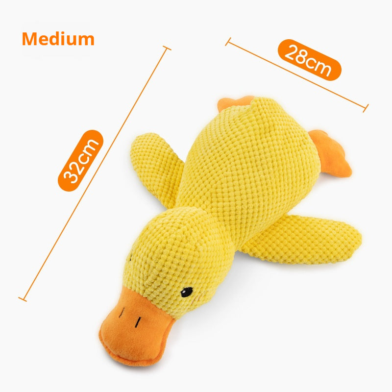 Dog Calming Plush Duck Toy
