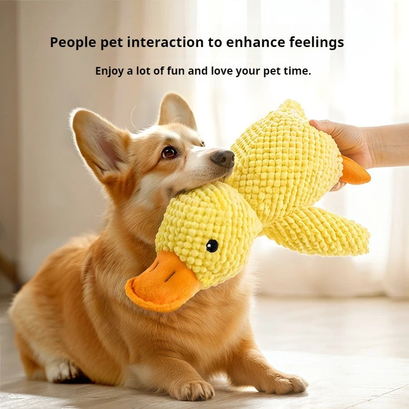 Dog Calming Plush Duck Toy