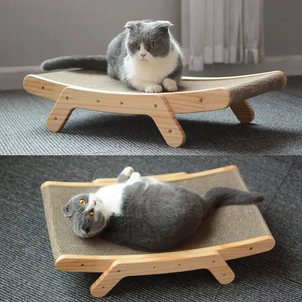 Wooden Frame Cat Scratcher Board