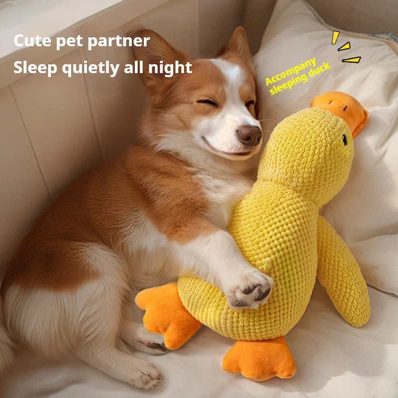 Dog Calming Plush Duck Toy