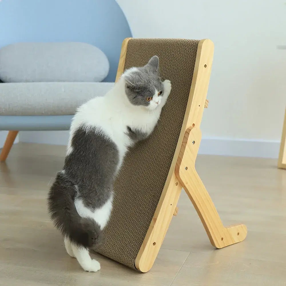 Wooden Frame Cat Scratcher Board