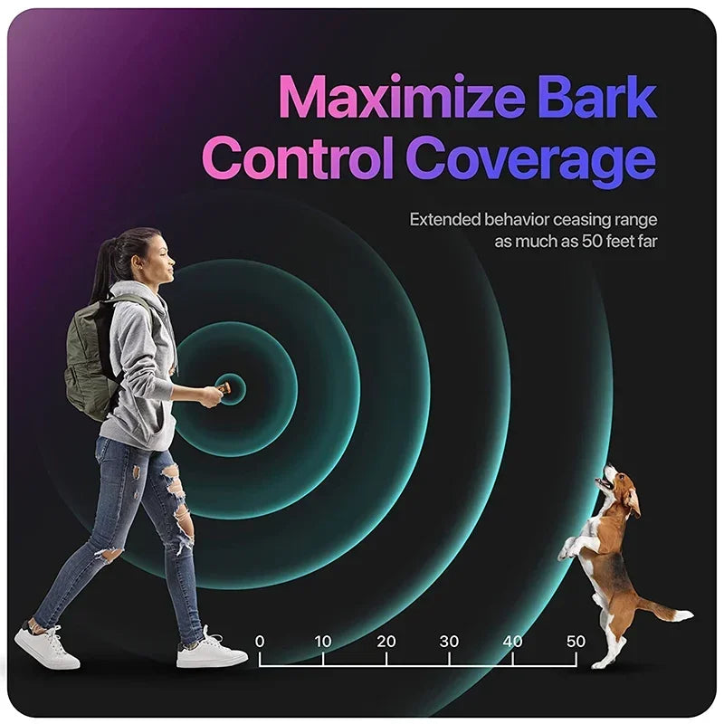 Rechargeable Anti Dog Bark Deterrent Device