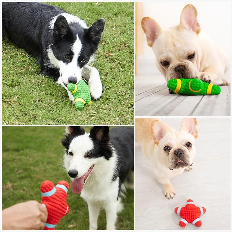 Squeaky Dog Enrichment Toys