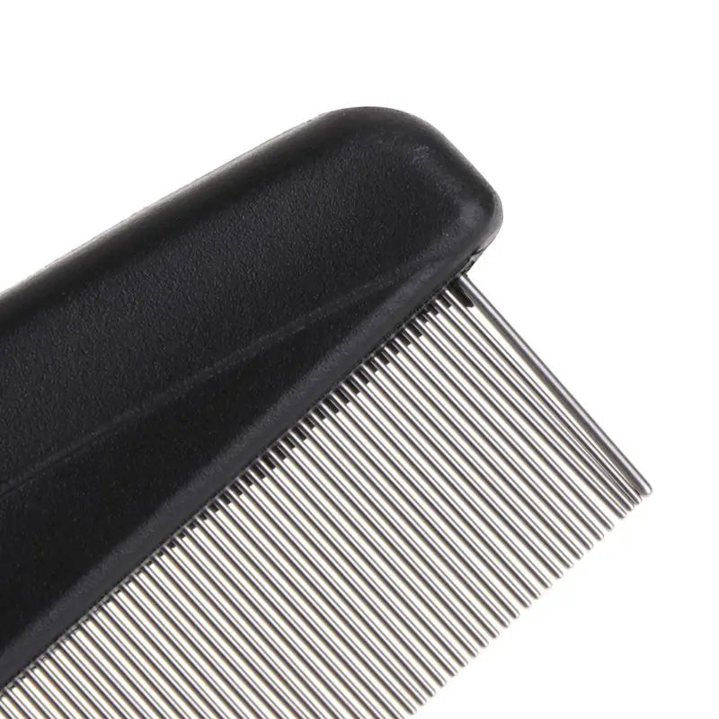 Discover the best pet flea comb at Scooby Mart. Our stainless steel grooming comb removes shedding hair, detangles knots, and eliminates fleas and lice, keeping your pet healthy and comfortable.