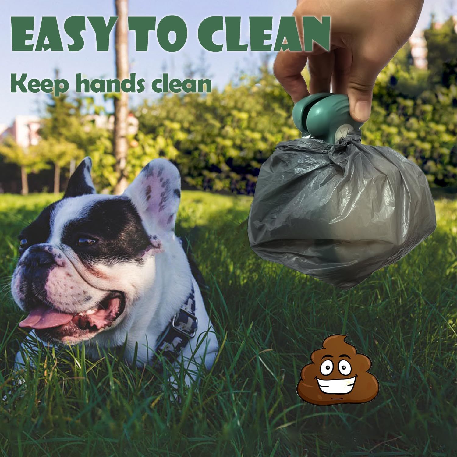 Portable Pooper Scooper with Bag Holder