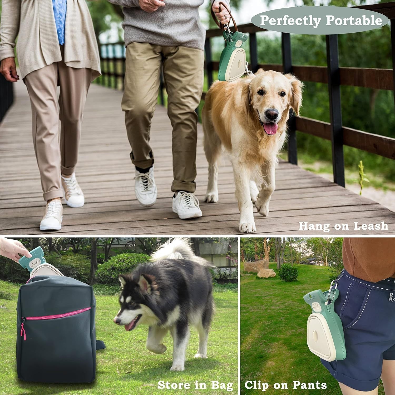 Portable Pooper Scooper with Bag Holder