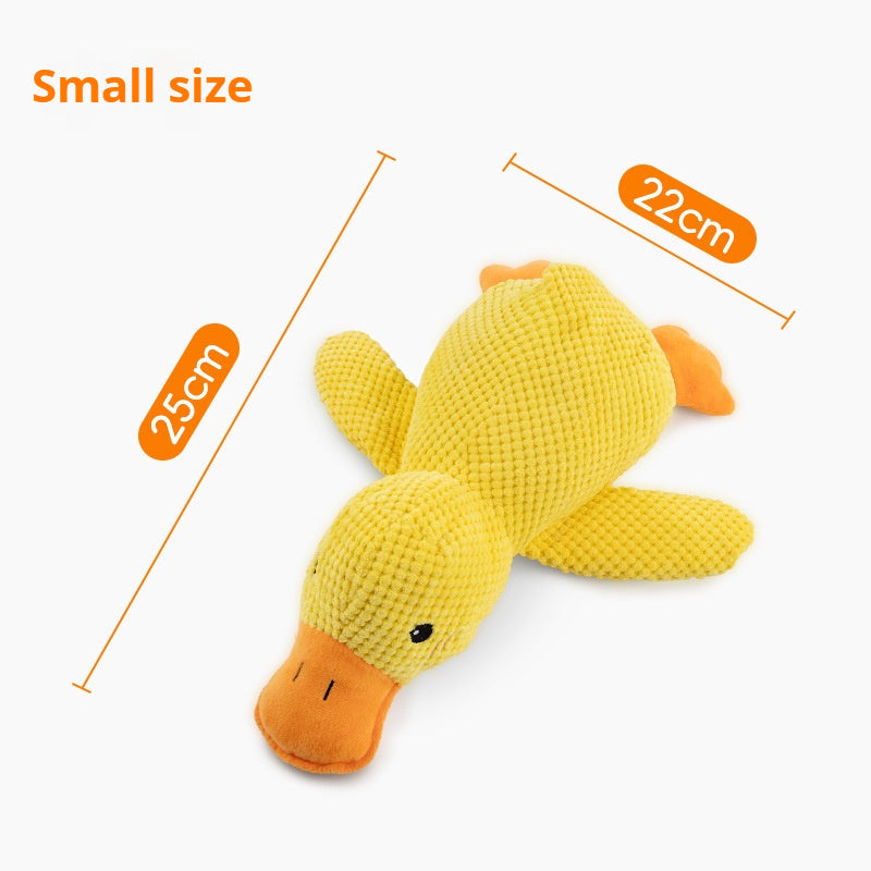 Dog Calming Plush Duck Toy