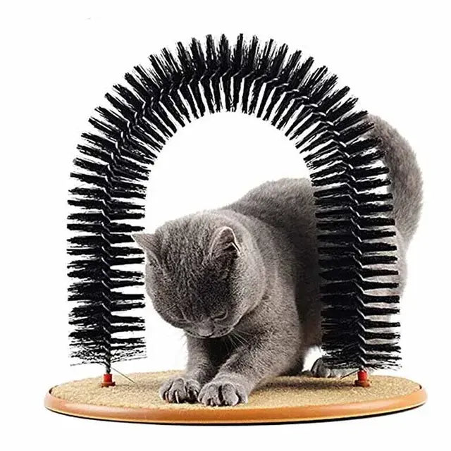 Cat Toy Arch: Self-Grooming and Scratching Pad